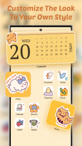 اسکرین شات 2 برنامه YoTheme: Themes, Icons, Widget