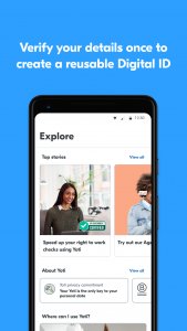اسکرین شات برنامه Yoti - your digital identity 6
