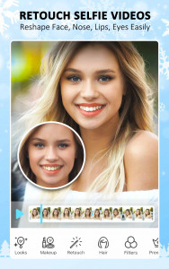 اسکرین شات برنامه YouCam Video Editor & Retouch 1