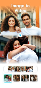 اسکرین شات 2 برنامه YouCam Video: AI Video Editor