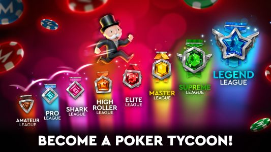 اسکرین شات 6 بازی MONOPOLY Poker - Texas Holdem