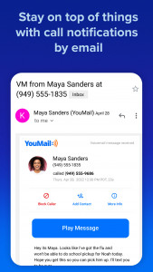 اسکرین شات برنامه YouMail Spam Block & Voicemail 6