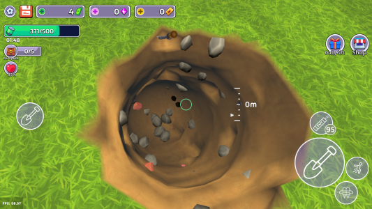 اسکرین شات 1 بازی DIY Hole Digging Simulator