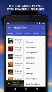 اسکرین شات برنامه Music Player 1