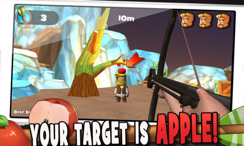 اسکرین شات بازی Your target is Apple 1