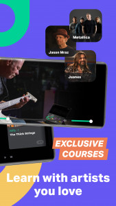 اسکرین شات برنامه Yousician: Learn Guitar 6