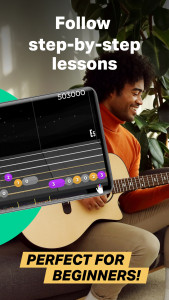 اسکرین شات برنامه Yousician: Learn Guitar & Bass 2