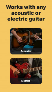 اسکرین شات برنامه Yousician: Learn Guitar & Bass 8
