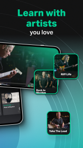 اسکرین شات 6 برنامه Yousician: Learn Guitar & Bass
