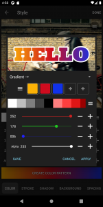 اسکرین شات 7 برنامه Phonto - Text on Photos