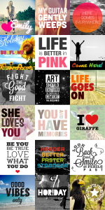 اسکرین شات 3 برنامه Phonto - Text on Photos