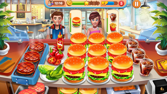 اسکرین شات برنامه Chef Restaurant : Cooking Game 1