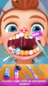 اسکرین شات 1 برنامه Dentist Hospital Doctor Games