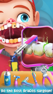 اسکرین شات 2 برنامه Dentist Hospital Doctor Games