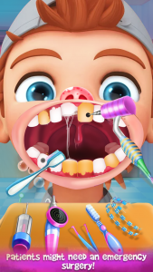 اسکرین شات برنامه Dentist Hospital Doctor Games 1