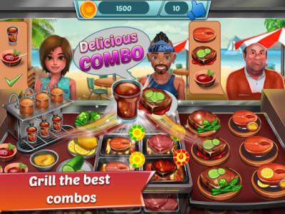 اسکرین شات برنامه Food Truck Restaurant : Kitchen Chef Cooking Game 7