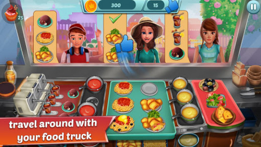 اسکرین شات برنامه Food Truck Restaurant : Kitchen Chef Cooking Game 5