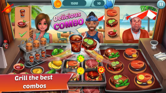 اسکرین شات برنامه Food Truck Restaurant : Kitchen Chef Cooking Game 2