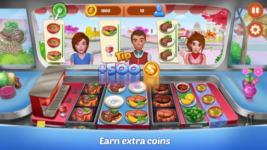 اسکرین شات بازی Food Truck Restaurant 2: Kitchen Chef Cooking Game 1