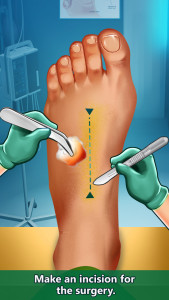 اسکرین شات 4 برنامه Foot Hospital Doctor Games