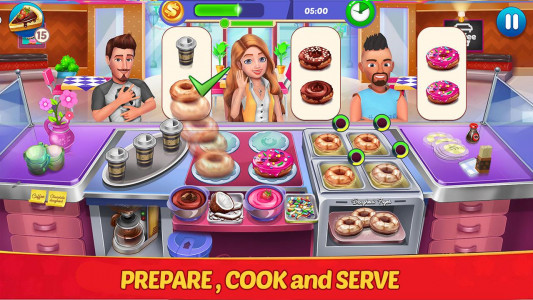 اسکرین شات بازی Restaurant Chef Cooking Games 2