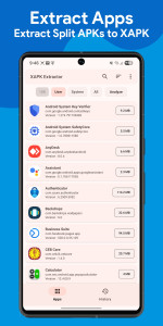 اسکرین شات 1 برنامه XAPK Extractor & App Analyzer