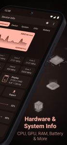 اسکرین شات 2 برنامه Device Info: System & CPU Info