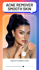 اسکرین شات برنامه YuFace: Makeup Cam, Face App 4