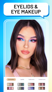 اسکرین شات 3 برنامه YuFace: Makeup Cam, Face App