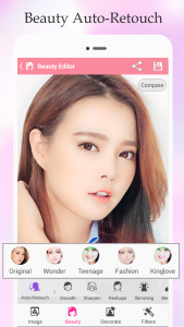 اسکرین شات برنامه BestieCam - Beauty Makeover 4