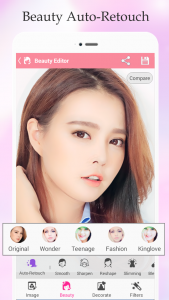 اسکرین شات برنامه BestieCam - Beauty Makeover 3