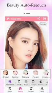 اسکرین شات 6 برنامه BestieCam - Beauty Makeover