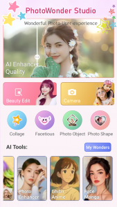 اسکرین شات 1 برنامه Photo Wonder - Collage Maker