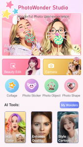 اسکرین شات برنامه Photo Wonder - Collage Maker 1