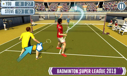 اسکرین شات بازی Badminton League 2019 - badminton racket game 2
