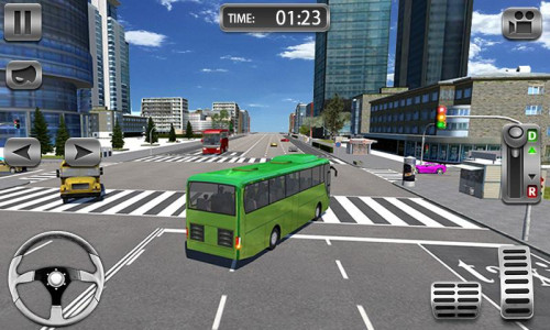 اسکرین شات برنامه Bus Simulator 3D - Real Bus Driving 2019 2