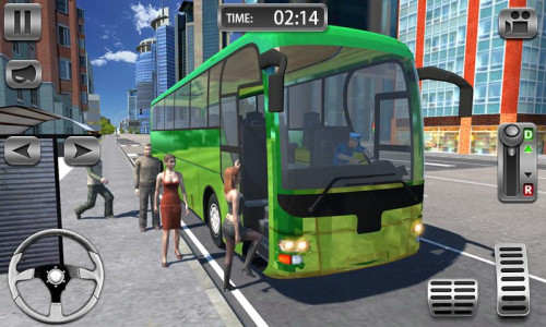 اسکرین شات برنامه Bus Simulator 3D - Real Bus Driving 2019 1