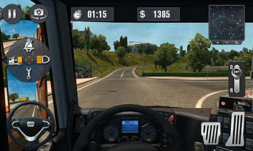 اسکرین شات بازی Cargo Truck Transport Simulator - Long Truck Euro 1