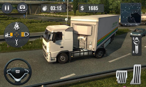 اسکرین شات بازی Cargo Truck Transport Simulator - Long Truck Euro 4