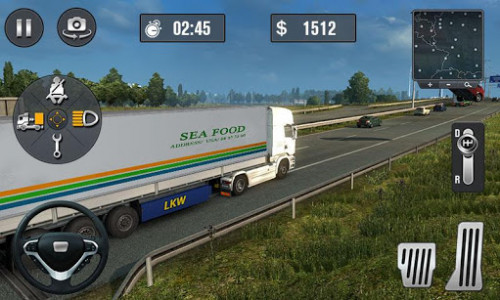 اسکرین شات بازی Cargo Truck Transport Simulator - Long Truck Euro 3