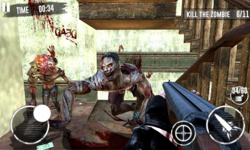 اسکرین شات بازی Dead Zombie Attack Sniper Killer 3D- Last Survivor 1