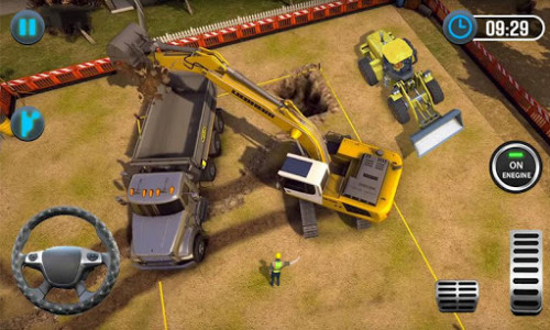 اسکرین شات بازی Real Excavator Driving Simulator - Digging Games 3