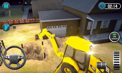 اسکرین شات بازی Real Excavator Driving Simulator - Digging Games 1