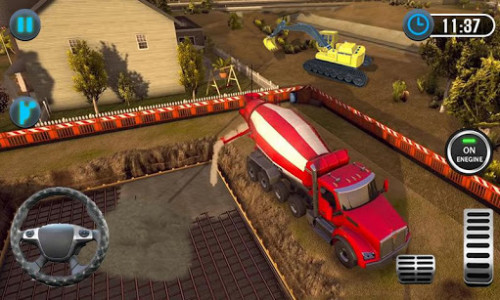 اسکرین شات بازی Real Excavator Driving Simulator - Digging Games 2