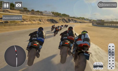 اسکرین شات برنامه Motorcycle Free Games - Bike Racing Simulator 1
