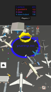 اسکرین شات 4 بازی yumy.io - Black Hole Games