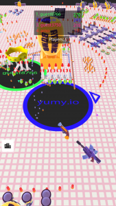 اسکرین شات 3 بازی yumy.io - black hole games