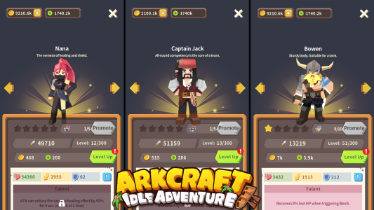 اسکرین شات 8 بازی Arkcraft - Idle Adventure