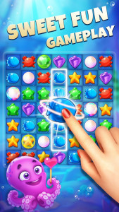 اسکرین شات 1 بازی Fish Crush 2 - Match 3 Puzzle