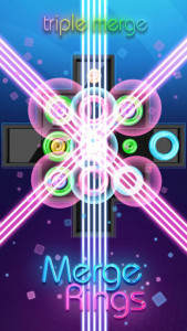 اسکرین شات بازی Merge Rings Neon - Drag n Fuse 3